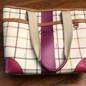Coach tote purse